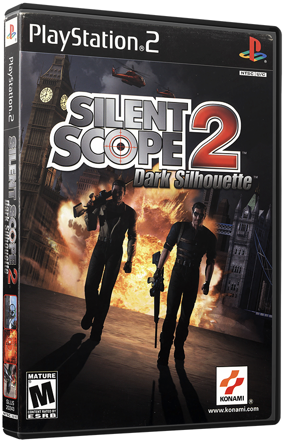 แผ่นเกมส์ PS2 : Silent Scope 2 - Dark Silhouette