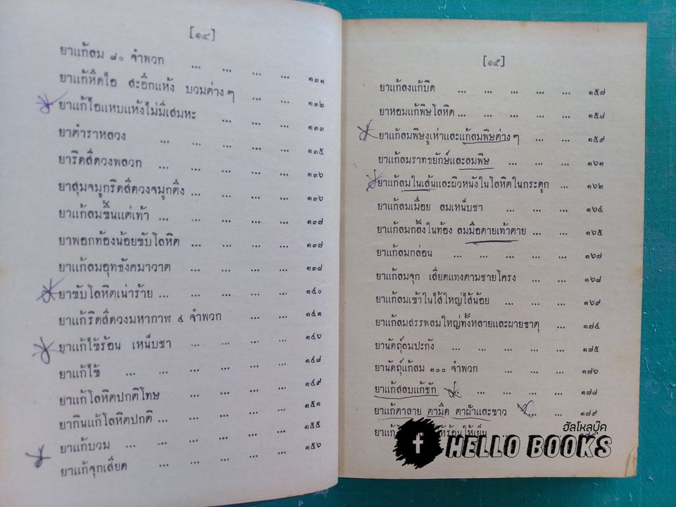 ตำรายาไทยแผนโบราณ เล่ม ๑-๑๒