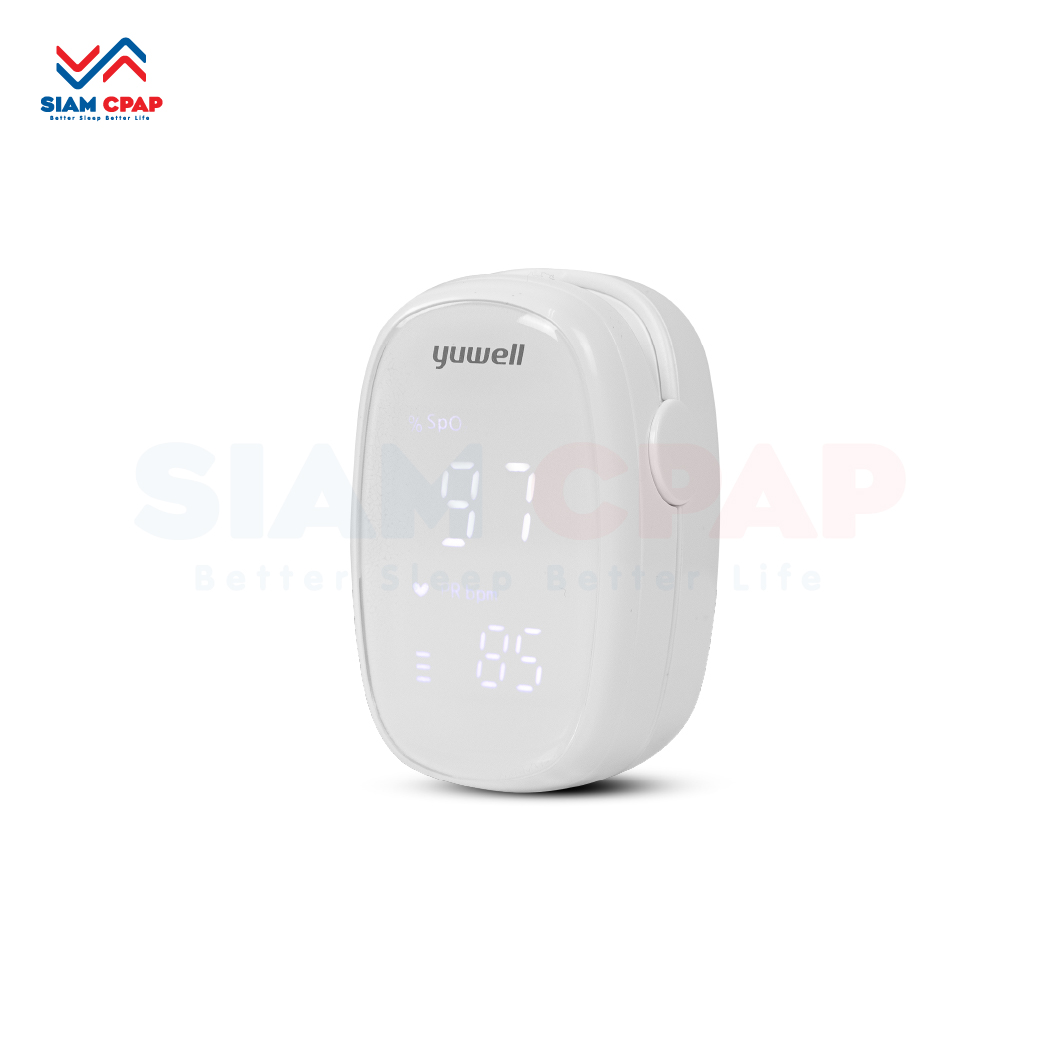 เครื่องวัดออกซิเจนปลายนิ้ว Yuwell รุ่น YX-110 ประกันศูนย์ไทย 1 ปี