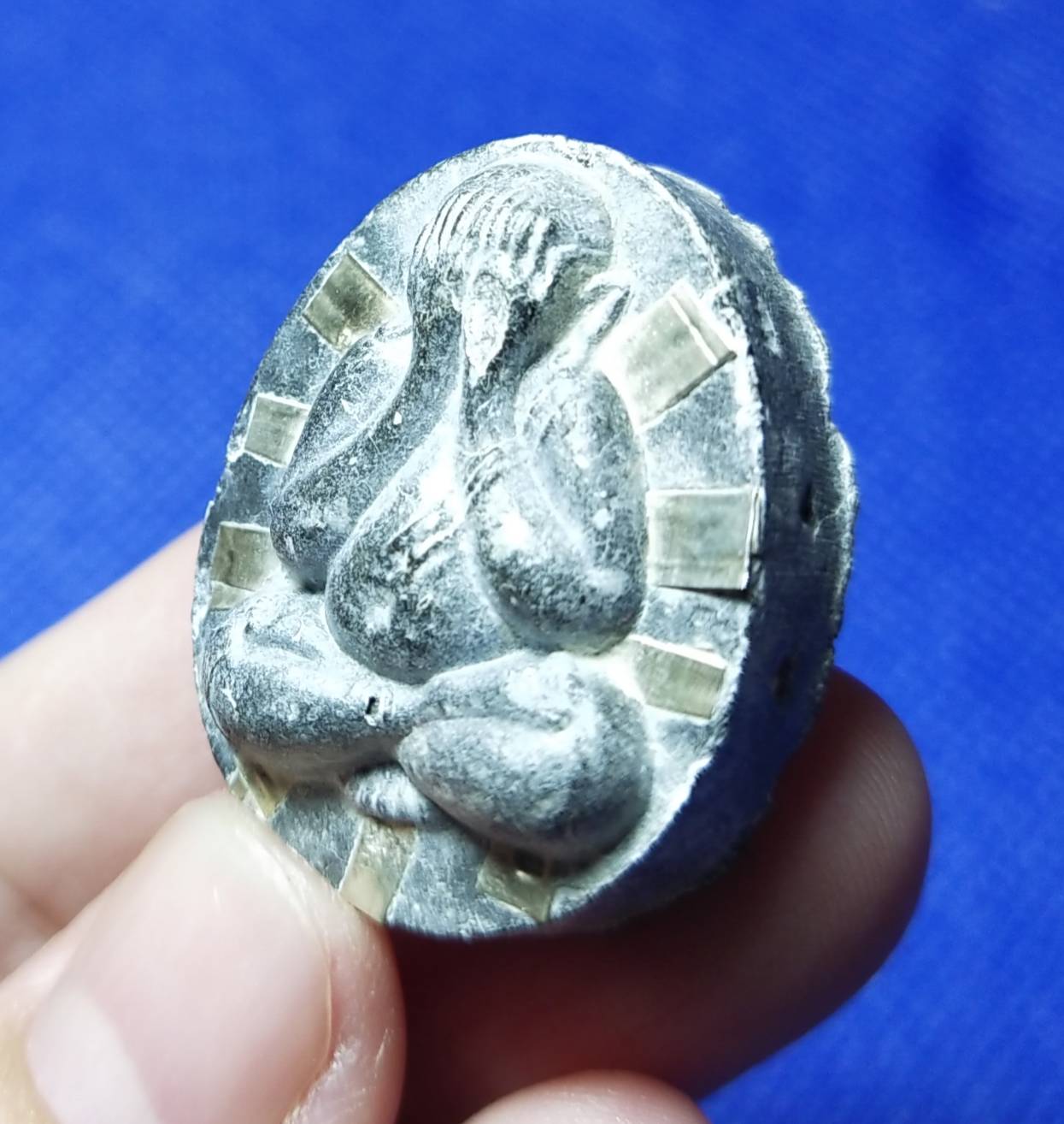 พระปิดตา รุ่นแรก ตะกรุดเงิน9ดอก (หลวงปู่โต๊ะ วัดประดู่ฉิมพลี ปลุกเสก) วัดชัยมงคล เชียงใหม่ ปี2522