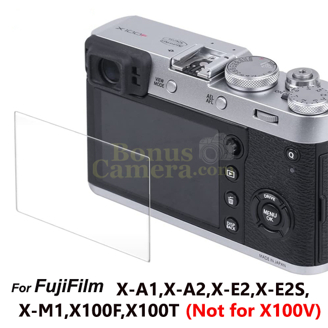 GSP-X100T LCD Screen Protector Film ฟิล์มกันรอยจอ LCD กล้อง FujiFilm X100F,X100T X-A1,X-A2,X-E2,X-E2S,X-M1