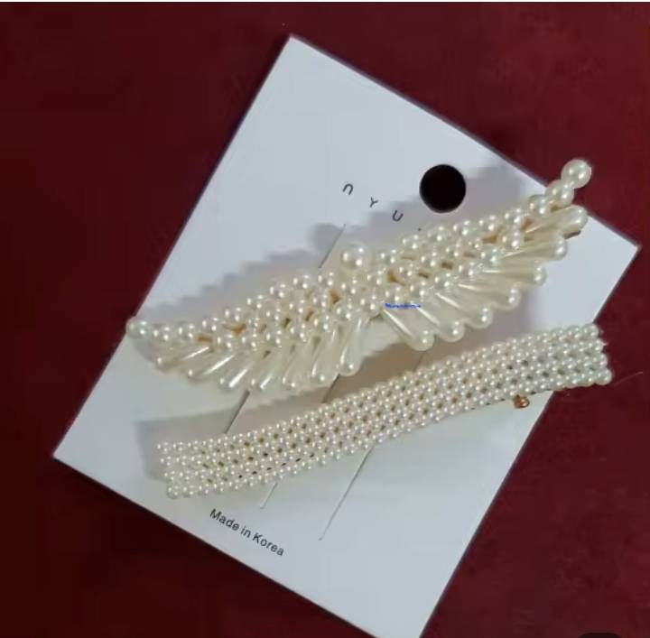 💗มาหยากิ๊ฟช้อป💗 กิ๊บหนีบผม กิ๊บมุก สไตล์เกาหลี สวยงาม สำหรับผู้หญิง