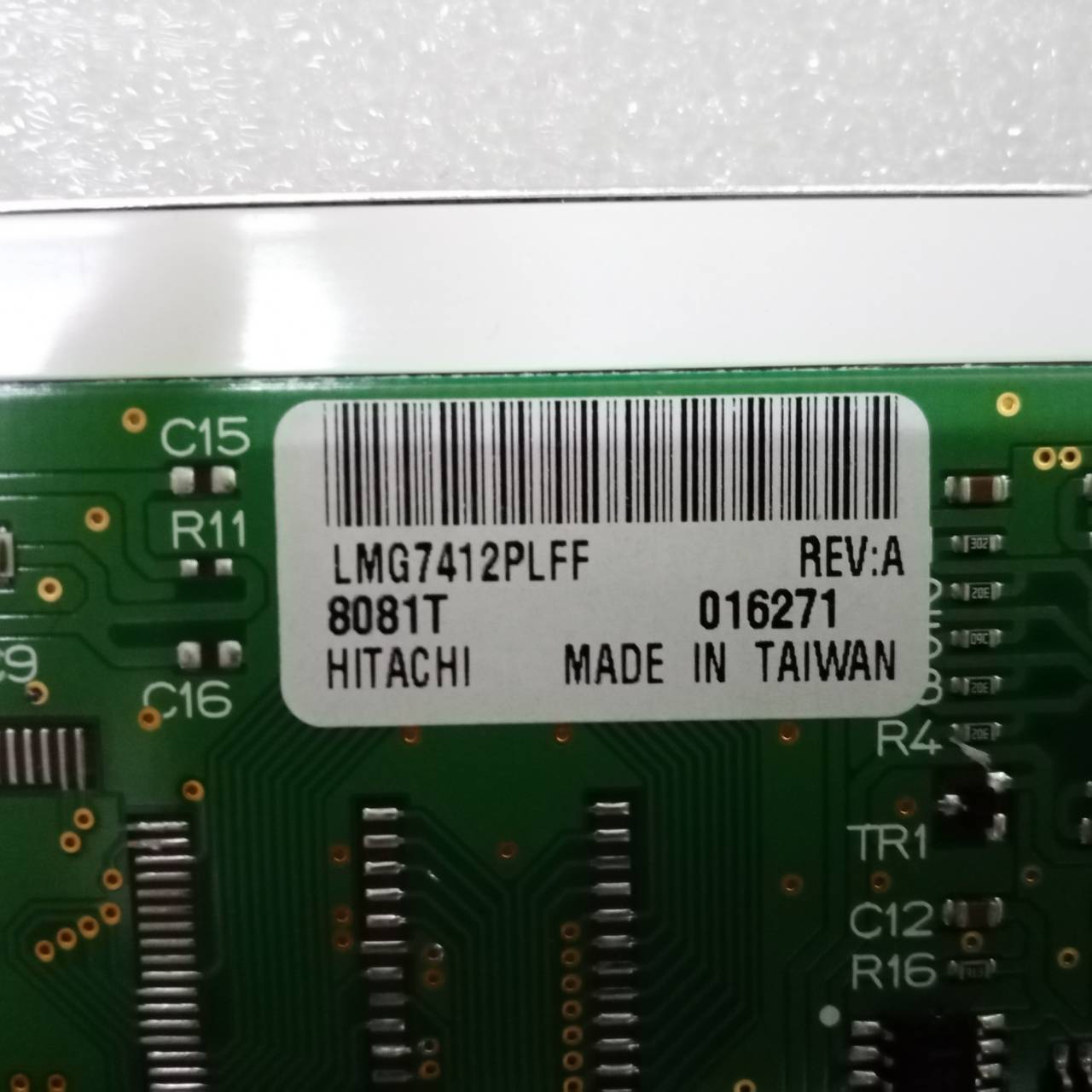 LCD PANEL " HITACHI " MODEL : LMG7412PLFF