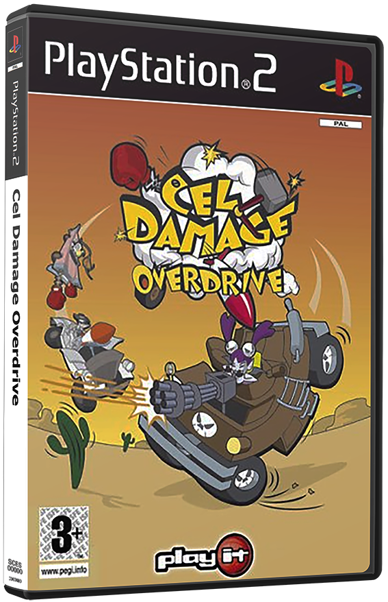แผ่นเกมส์ PS2 : Cel Damage Overdrive