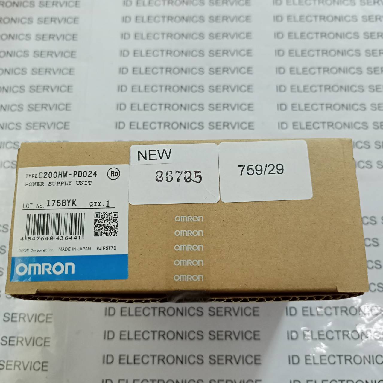 PLC " OMRON " MODEL : C200HW-PD024