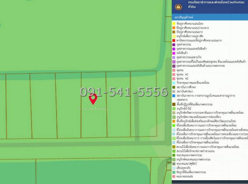 ขายที่ดิน 1 แปลง ริมถนน รูปสี่เหลี่ยมผืนผ้า สนามกอล์ลำลูกกา คันทรี่คลับ รวม 2-0-1 ไร่ กล้หมู่บ้านและร้านค้ามากมาย