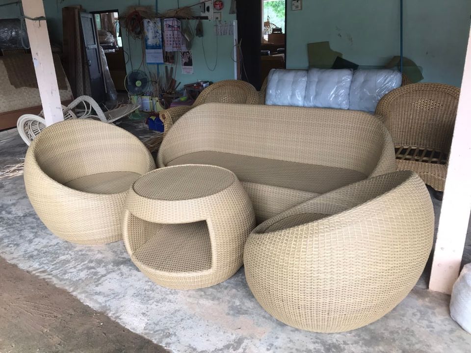 ชุดอพอลโลหวายเทียมสีน้ำผึ้ง