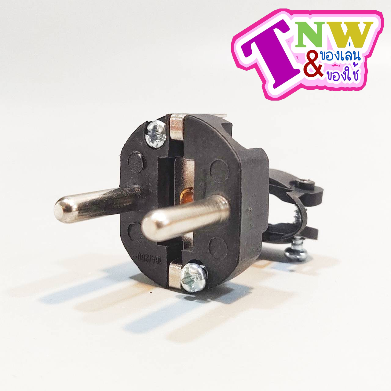 ปลั๊กตัวผู้ IP44 (2P+E) 16A สีน้ำเงิน 220-250V ซาเล่ Sa-le กราวน์มาตรฐานเยอรมัน SCHUKO ปลั๊กตัวผู้ขากลม