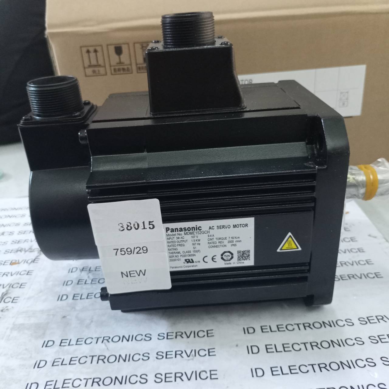 SERVO MOTOR " PANASONIC " MODEL : MDME152GCH