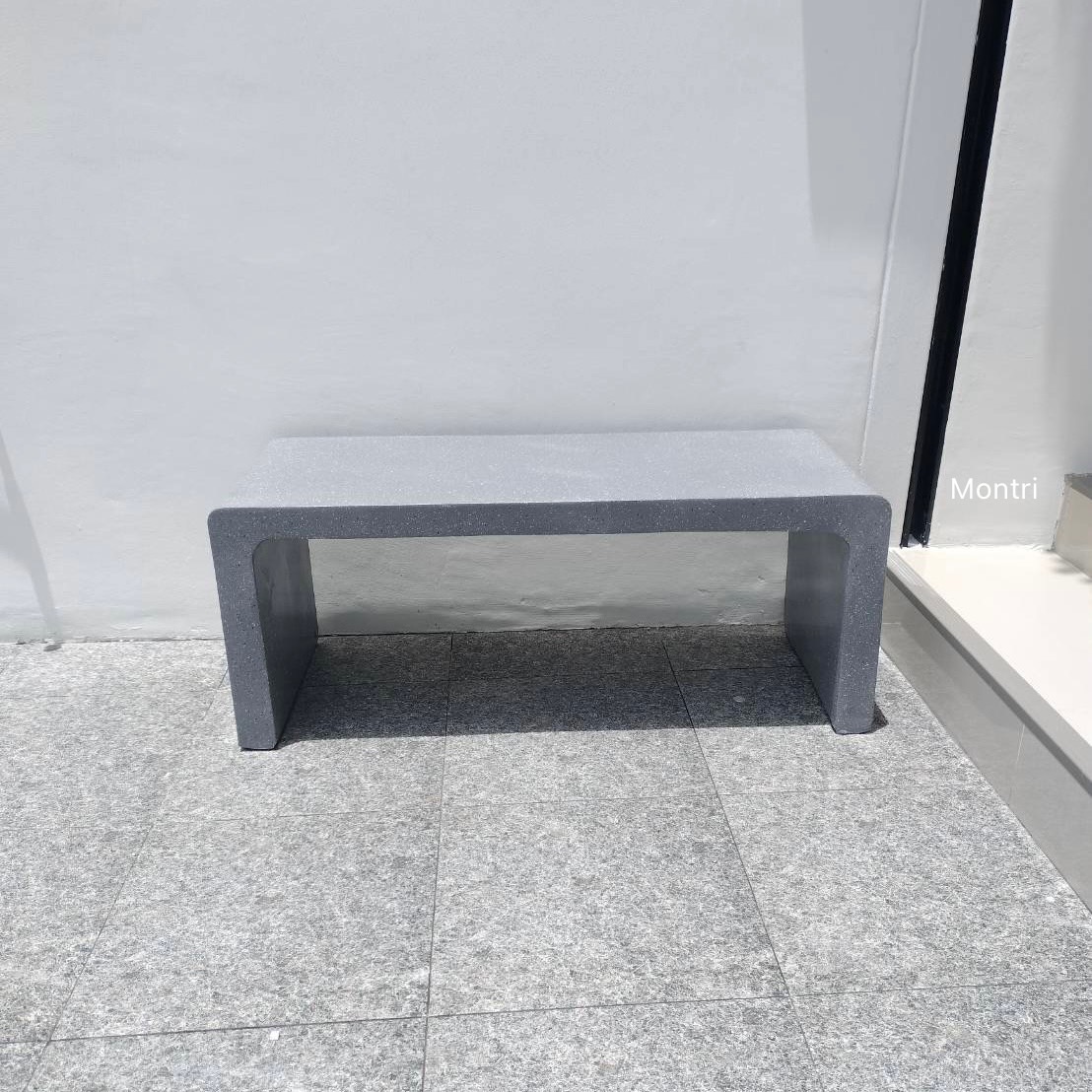 ม้านั่งสนาม เก้าอี้สนาม ม้านั่งปูนปั้น เก้าอี้สไตล์โมเดิร์น ลายหินอ่อน เก้าอี้ปูนซีเมนต์แข็งแรงใช้งานได้ในระยะยาว