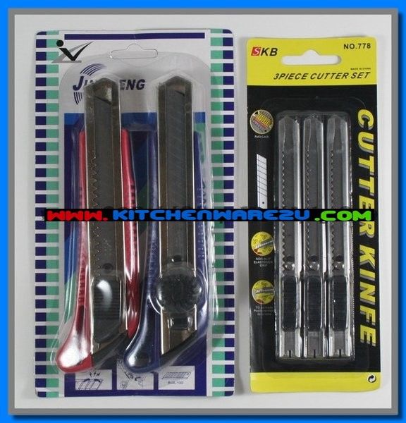 P06394 คัตเตอร์ แพค 2 (ลังละ 144 ชุด HY-156-22) เฉลี่ย 15 บ/ต่ออัน