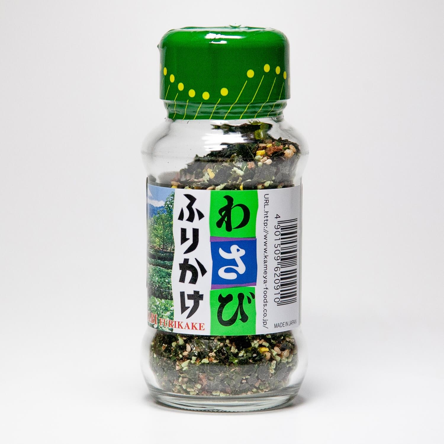 ผงโรยข้าว kameya wasabi 48g เติมรสชาติความเผ็ดร้อนจากวาซาบิในทุกมื้ออาหาร!