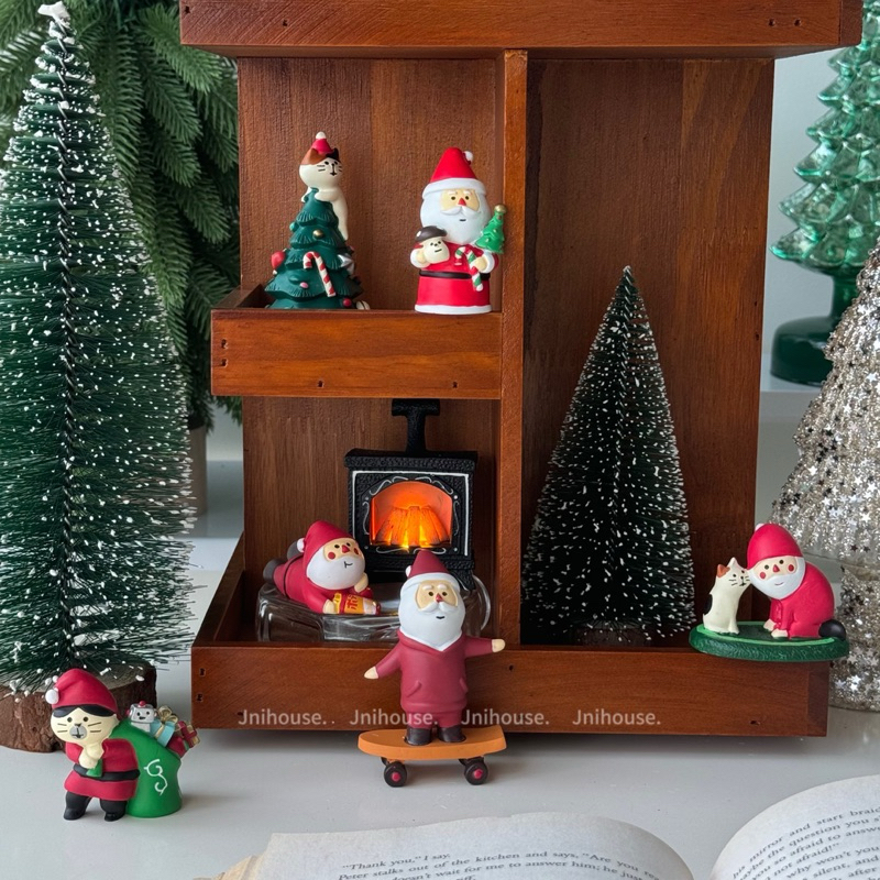 [พร้อมส่ง] Jnihouse : Christmas Figures โมเดลคริสต์มาส