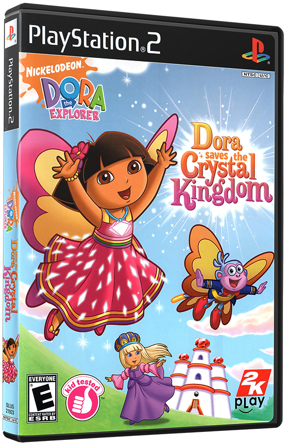 แผ่นเกมส์ PS2 : Dora the Explorer - Dora Saves the Crystal Kingdom