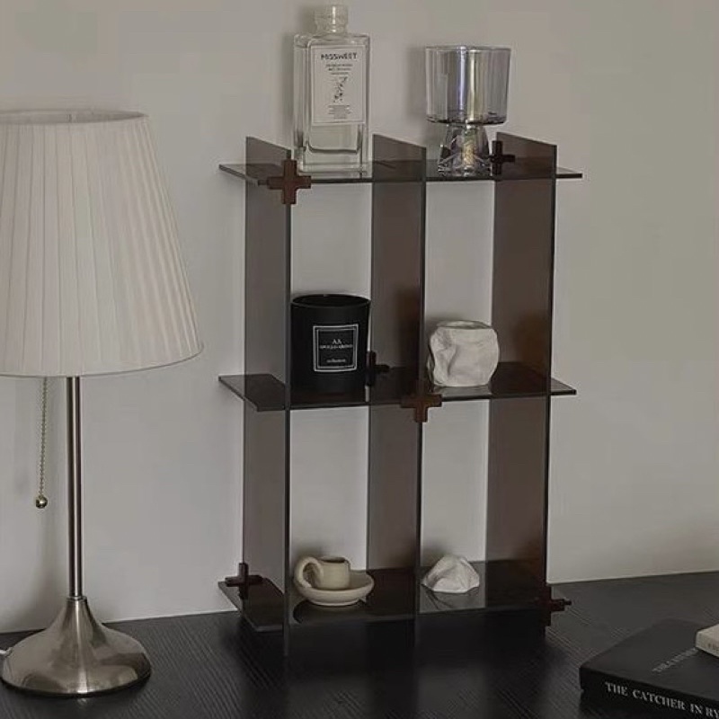 [พร้อมส่ง] Jnihouse : วางอะครีลิคใส ชั้นวางน้ำหอม ชั้นวางของ