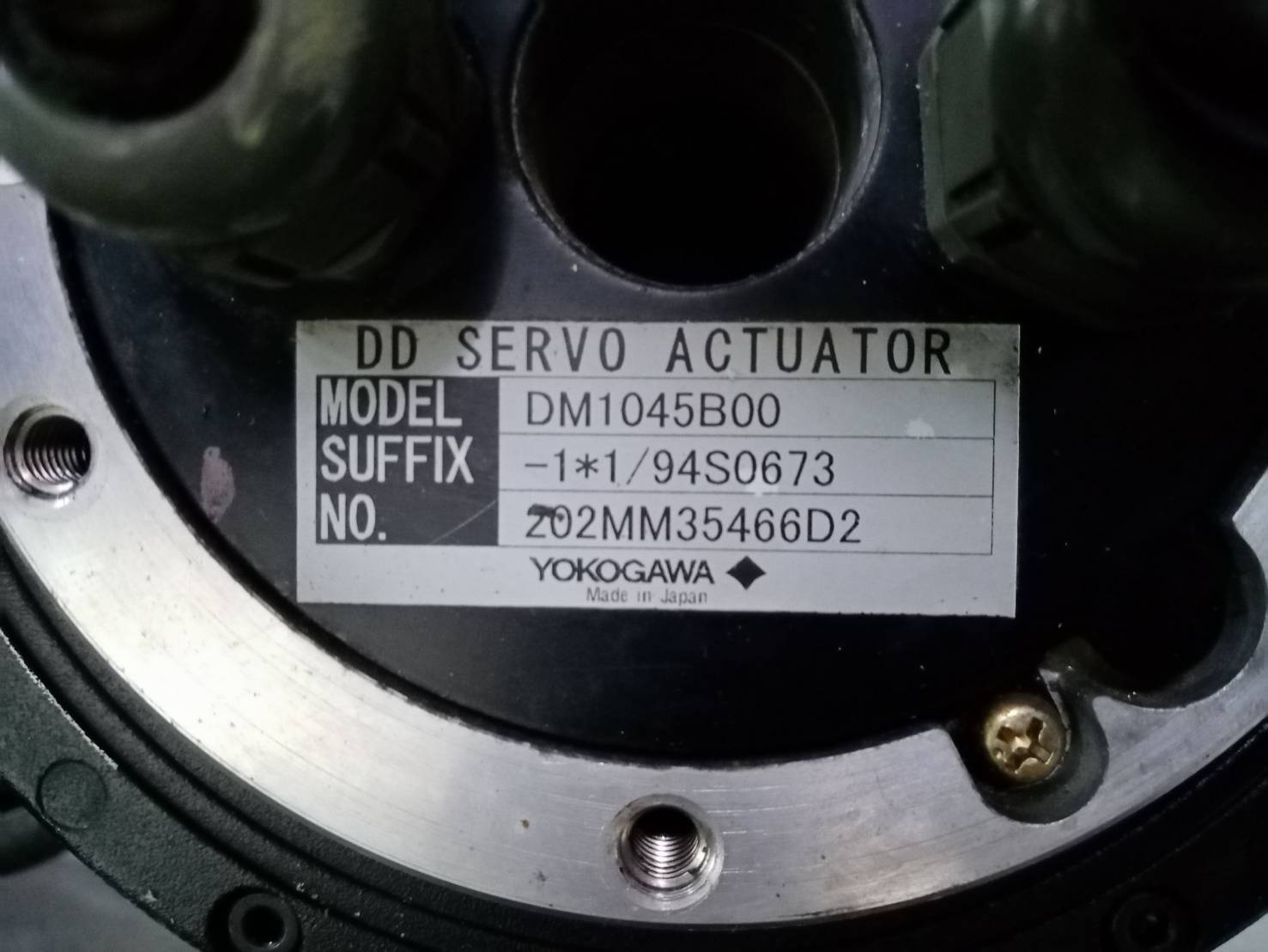 จำหน่าย ซ่อม SERVO MOTOR YOKOGAWA รุ่น DM1045B00