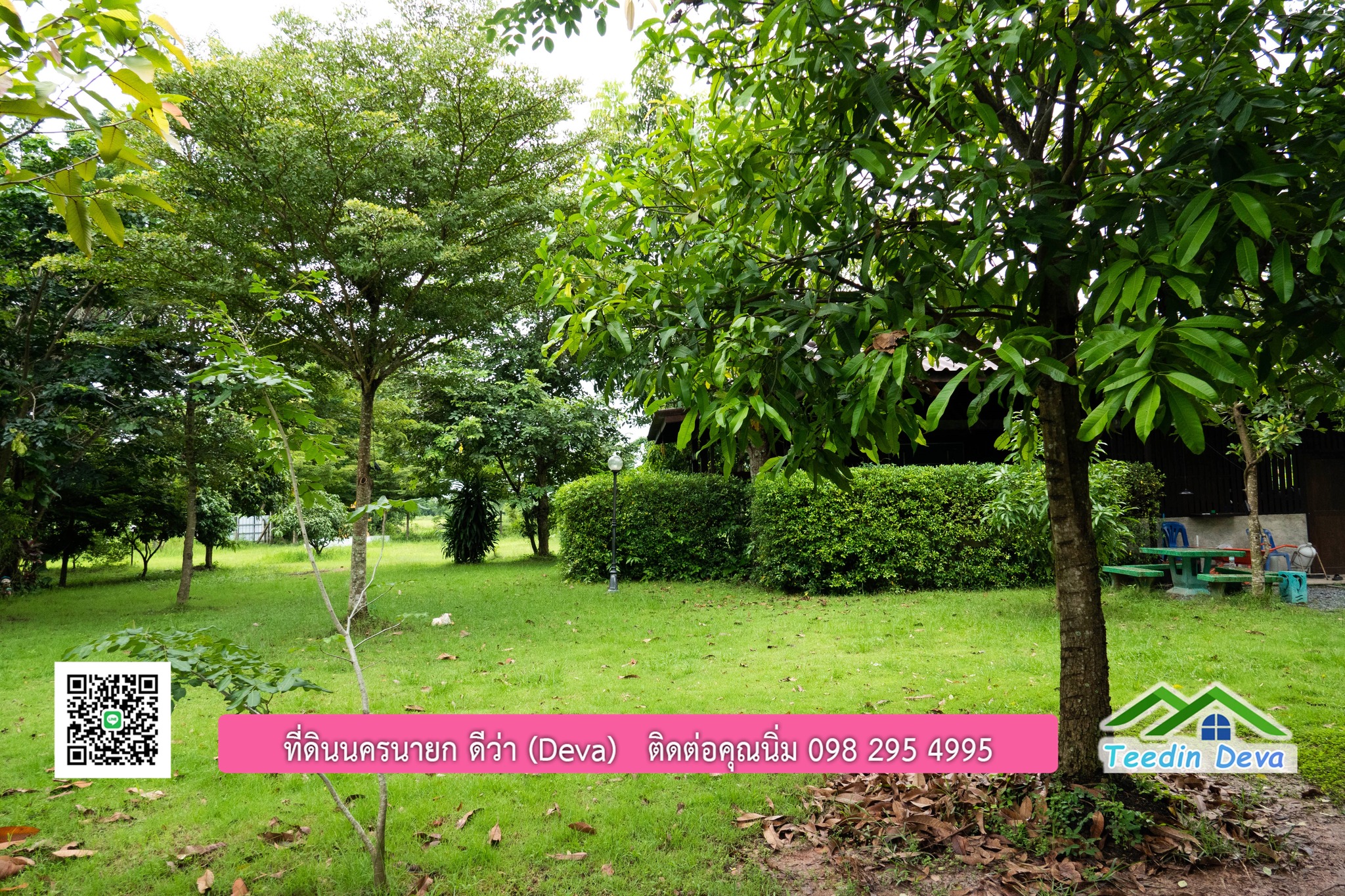 ขายบ้านสวน กลางนา วิวเขาใหญ่ ต.สาริกา อ.เมือง จ.นครนายก