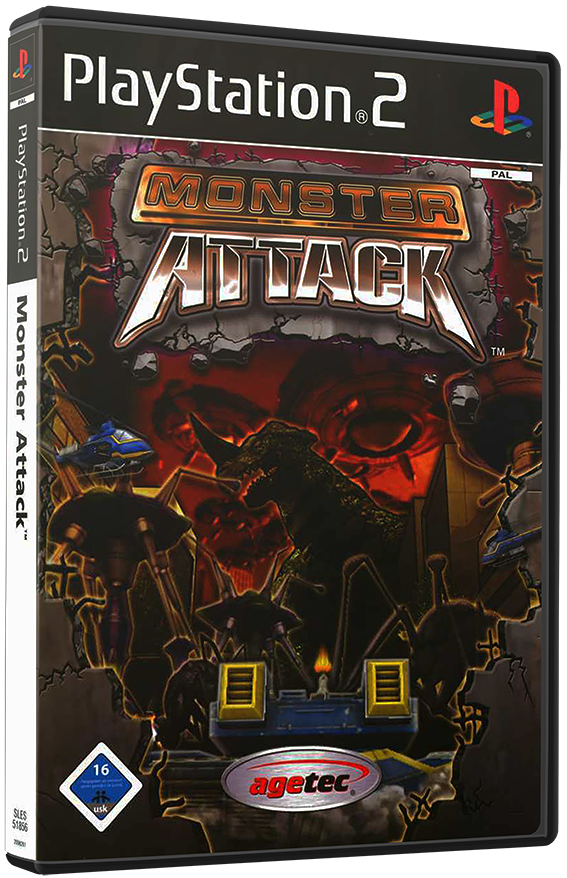 แผ่นเกมส์ PS2 : Monster Attack