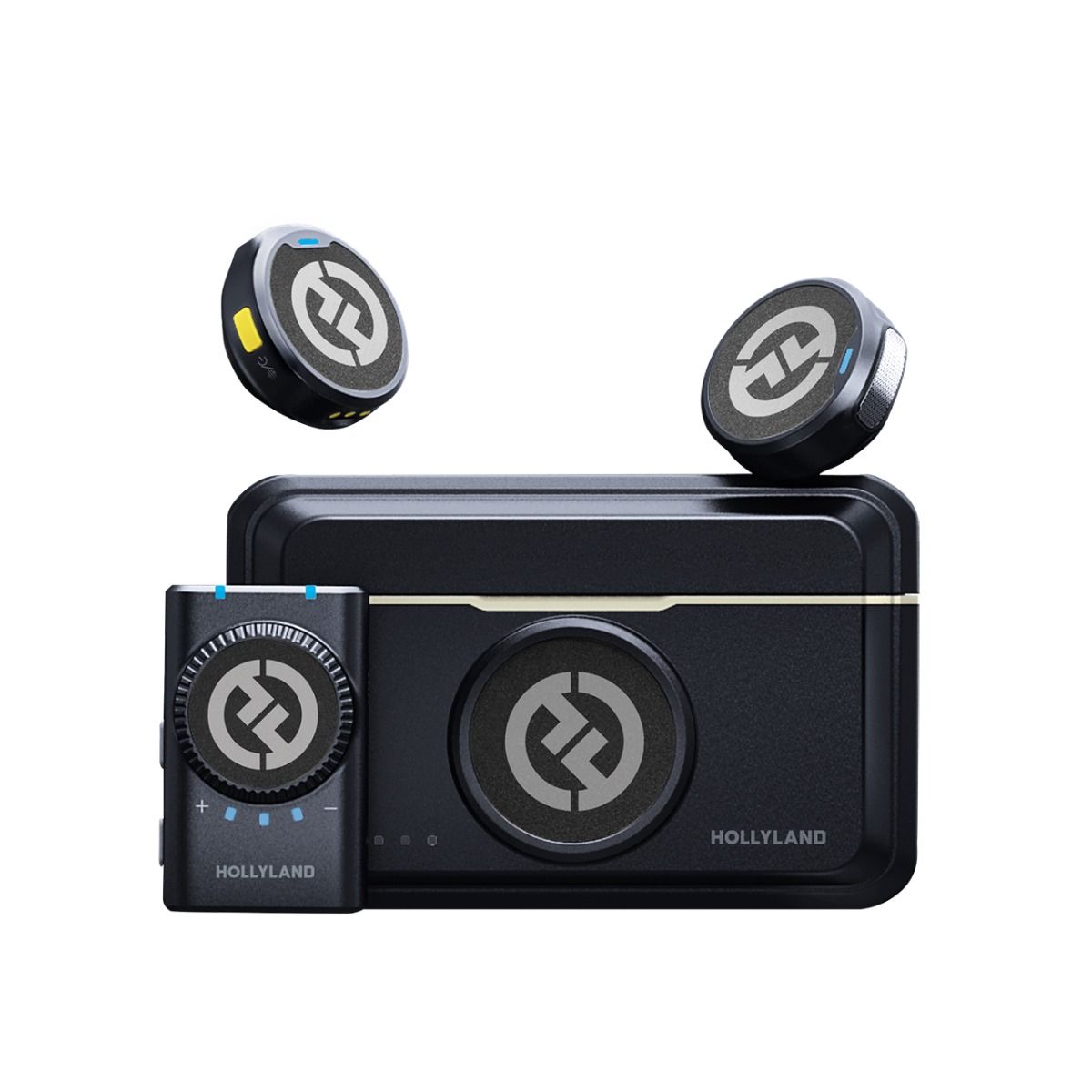 Hollyland Lark M2 Duo (Camera) ไวเลสไมโครโฟนสำหรับกล้อง ความถี่2.4 GHz