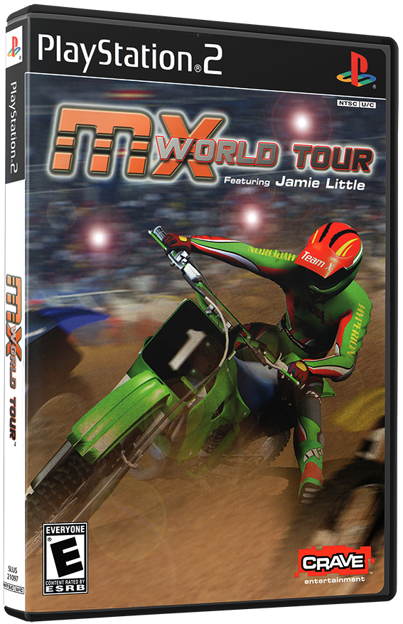 แผ่นเกมส์ PS2 : MX World Tour Featuring Jamie Little