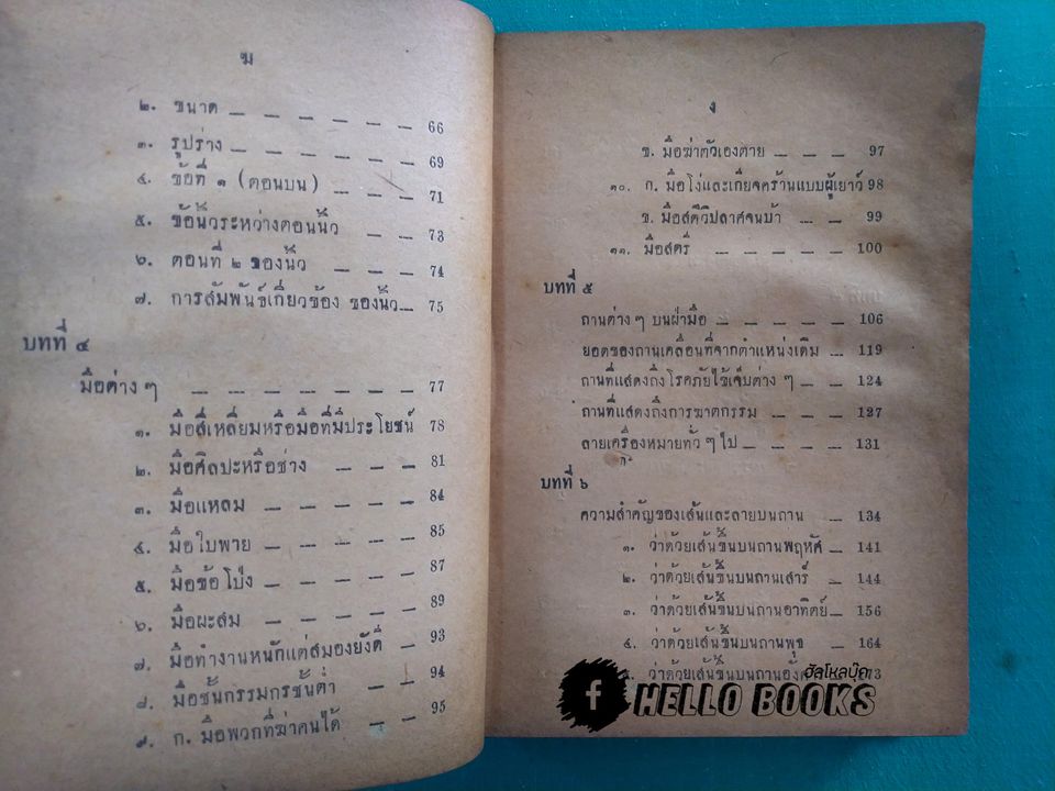 ตำราชี้โชคด้วยลายมือ ( รวม ๖ อาจารย์)