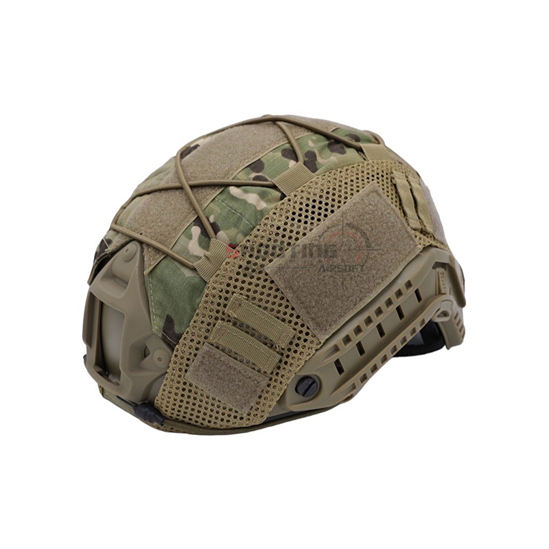 ผ้าคลุมหมวกฟาส รุ่นตาข่าย Mesh Fast Helmet Cover