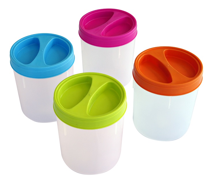 P00311 ขวดโหลฝาเกลียว (15.5*15.5*19 cm) (ราคาส่งต่อ 1 โหล: 12 ใบ)