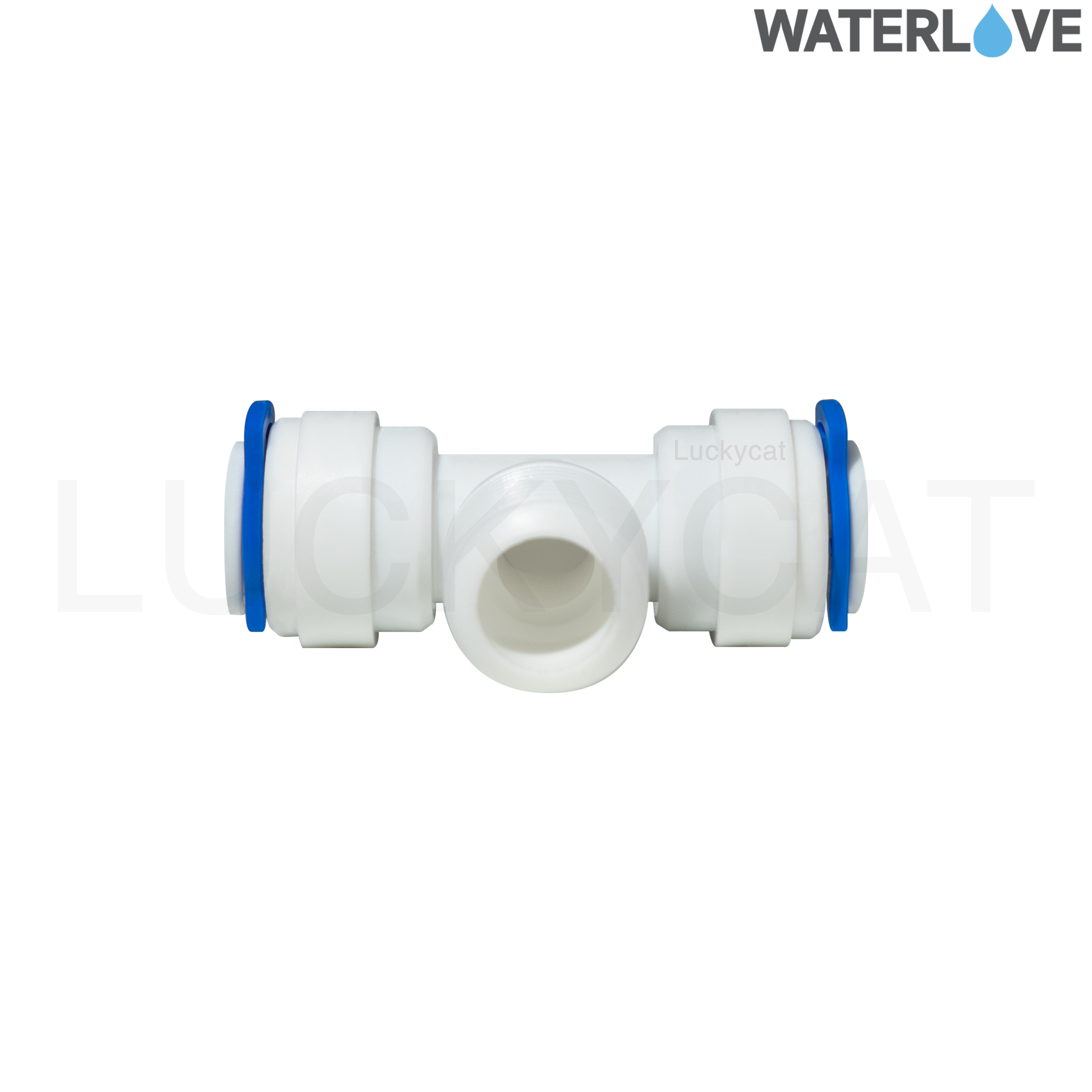 ข้อต่อ 3 ทางเกลียวนอก ขนาด 3 หุน (3/8'') สำหรับสายน้ำ PE สายเครื่องกรองน้ำ