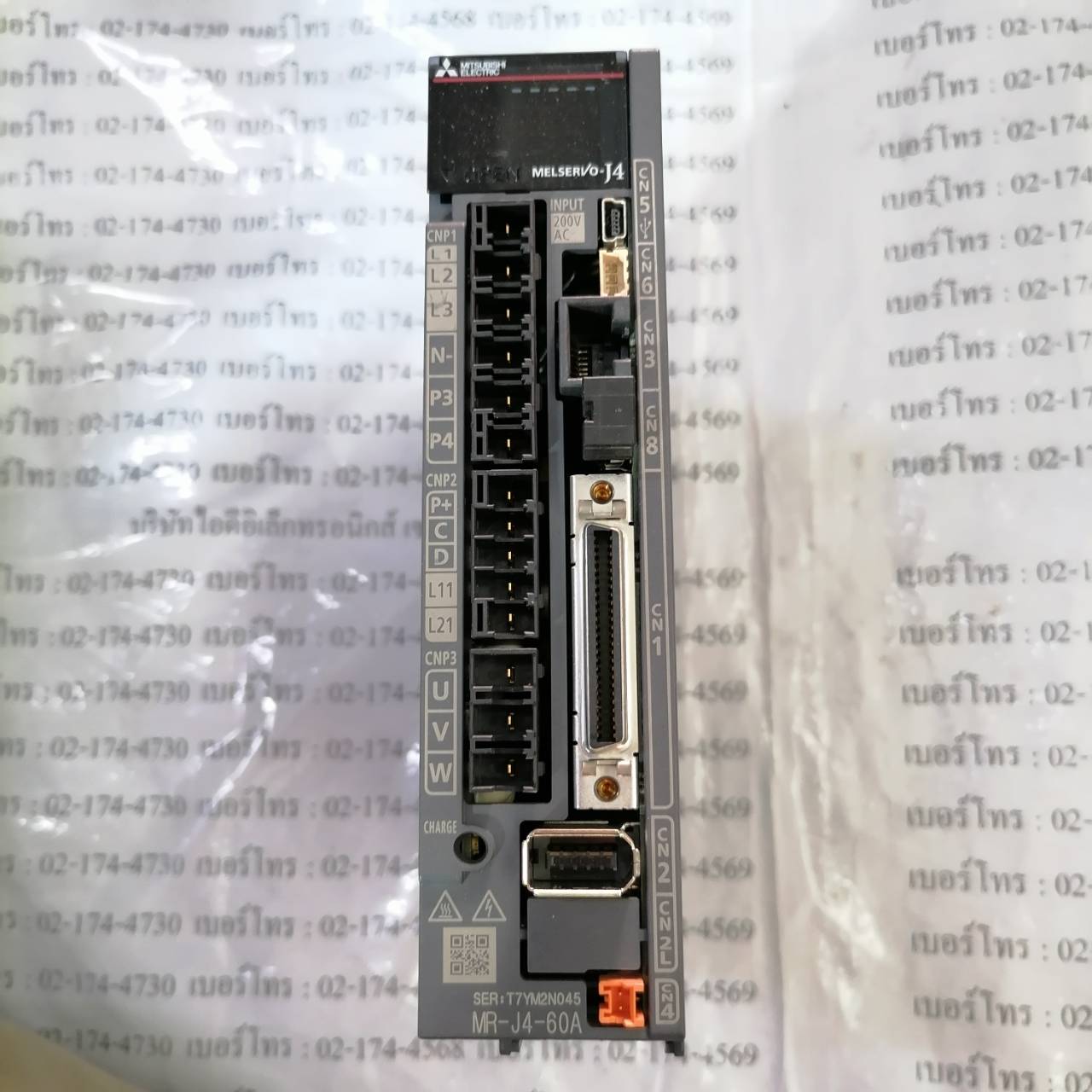 ขาย MR-J4-60A DRIVE "MITSUBISHI"