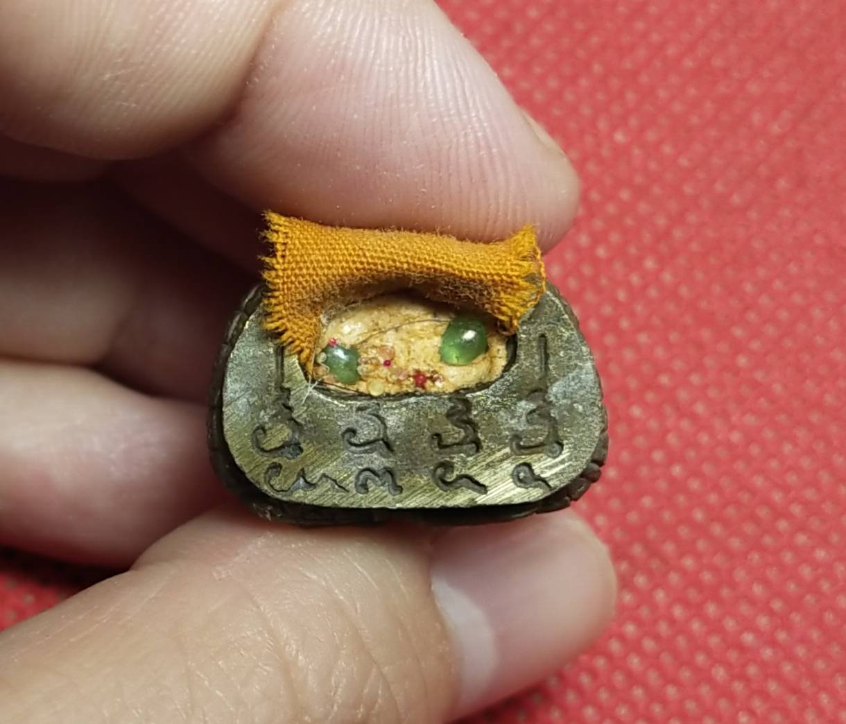 พระสังกัจจายน์ รุ่น๑ เลข75. เนื้อชนวนเหล็กไหล (นำฤกษ์) หลวงปู่สิงห์โต จิตฺตธมฺโมสร้าง 101องค์เท่านั้น