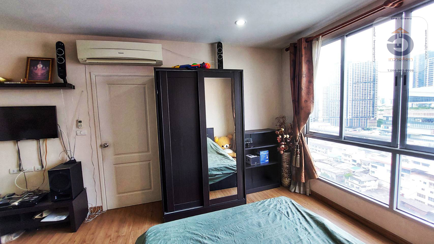 ขาย the tree bangpo station บางโพ สเตชั่น เป็นคอนโดมิเนียมติดรถไฟฟ้า มองเห็นโค้งแม่น้ำเจ้าพระยา ใกล้ MRT สถานีบางโพ วิวแม่น้ำ เฟอร์ครบพร้อมอยู่