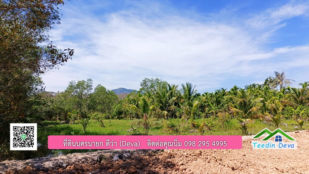 ที่ดินนครนายก แปลงสวย วิวเขาใหญ่ ท่ามกลางธรรมชาติ เนื้อที่ 2-3-18 ไร่ บรรยากาศดีงามมากๆๆ ต.เขาพระ อ.เมือง จ.นครนายก