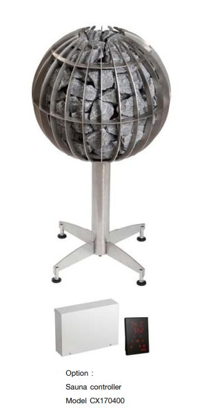 “HARVIA” Globe E Series Commercial Sauna Heaters