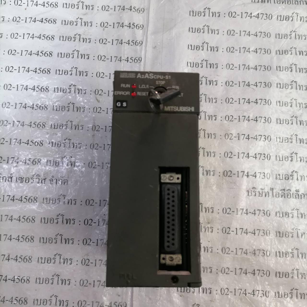 PLC " MITSIBUSHI " MODEL : A2ASCPU-S1