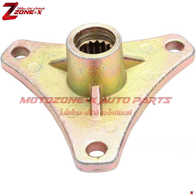 ดุมล้อหลัง3รู Rear Wheel Axle Hub 77mm 50-110cc Quad Bike ATV Dune Buggy Go Kart MOTOZONE-X(โมโตโซน-เอ็กซ์) Part/อะไหล่/อุปกรณ์เสริม