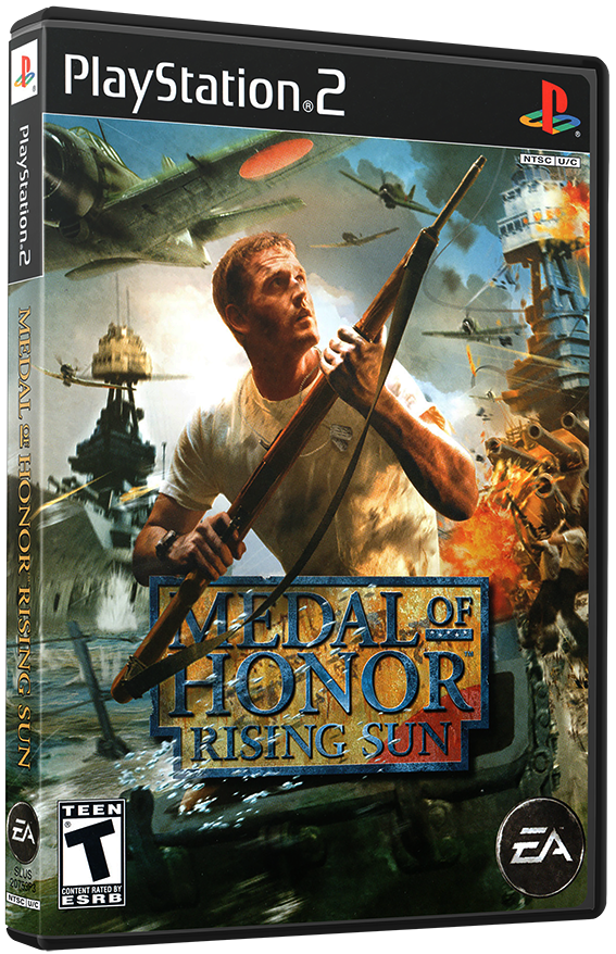แผ่นเกมส์ PS2 : Medal of Honor - Rising Sun
