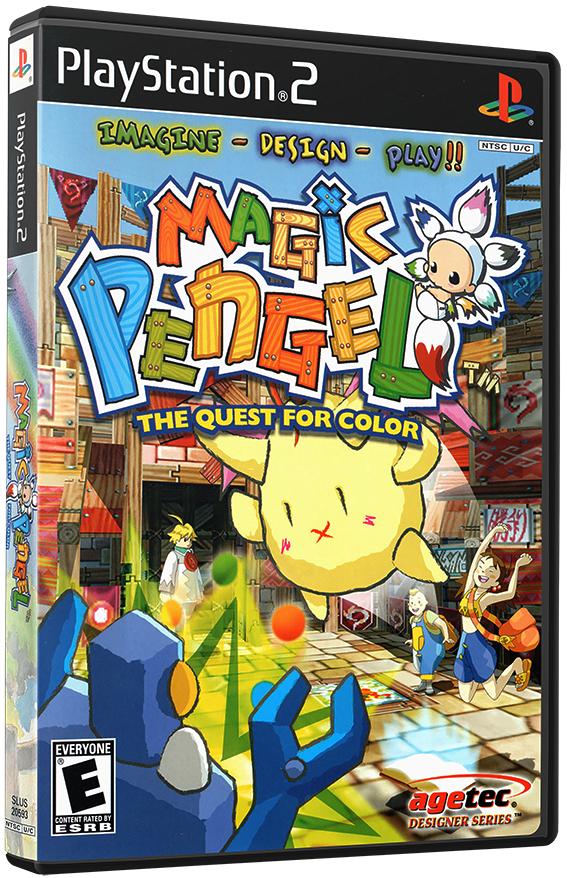 แผ่นเกมส์ PS2 : Magic Pengel - The Quest for Color