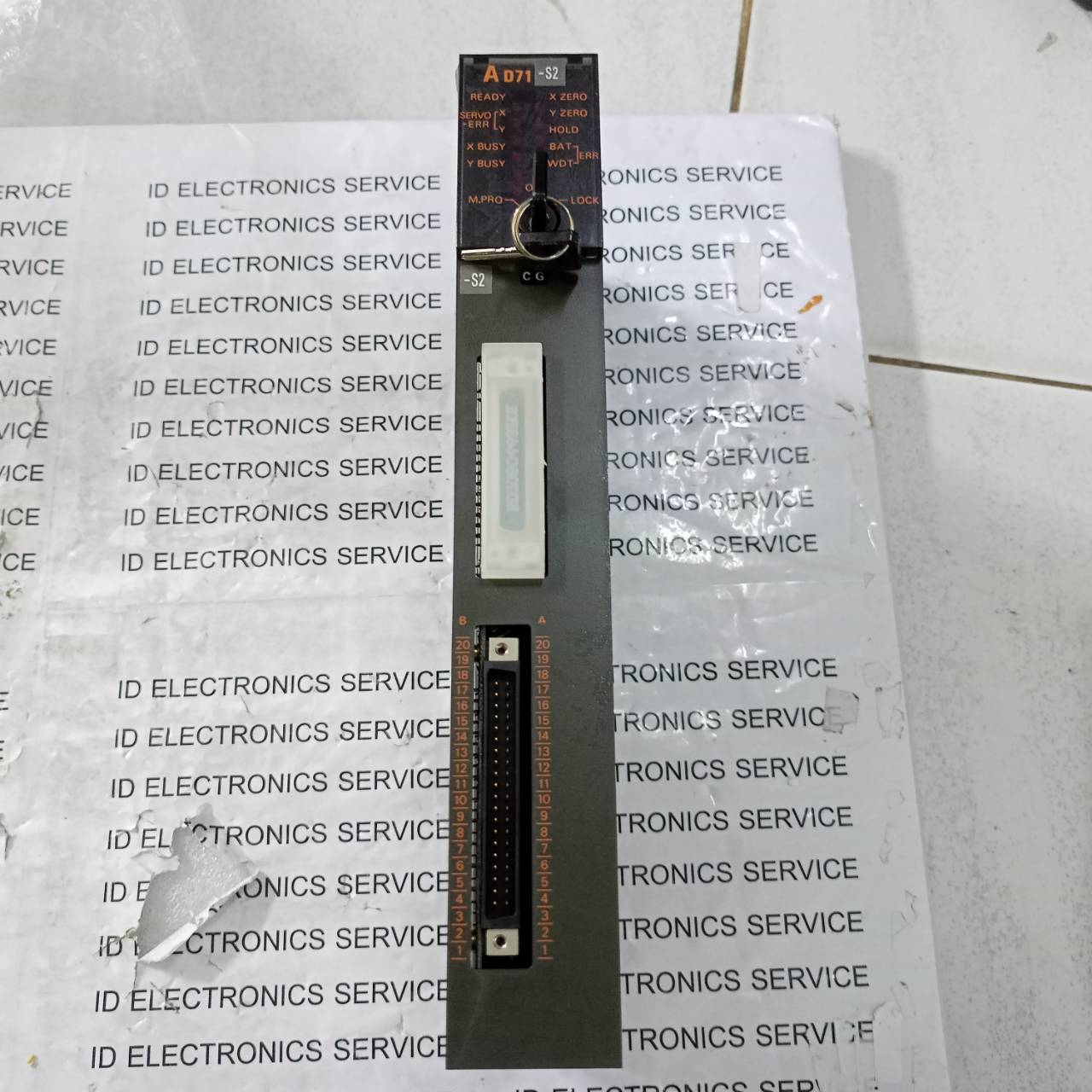 PLC " MITSUBISHI " MODEL : AD71-S2
