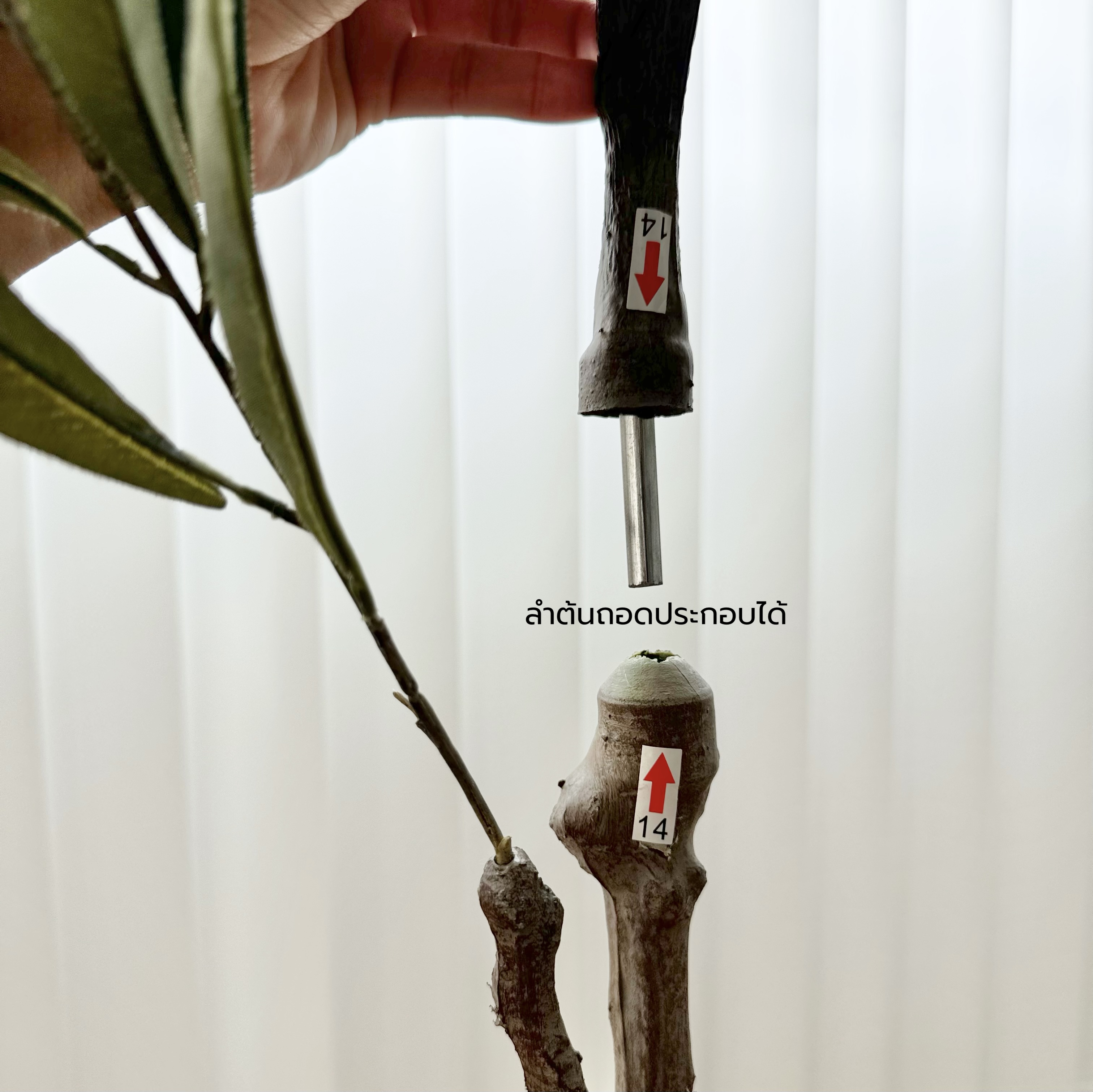 [พร้อมส่ง] Jnihouse : ต้นมะกอกประดิษฐ์ (Olive tree) สูง 130 cm