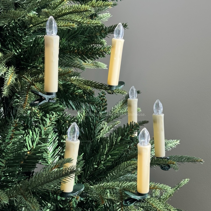 [พร้อมส่ง] Jnihouse : ไฟเทียน LED ประดับคริสต์มาส (LED Christmas Candle Lights)