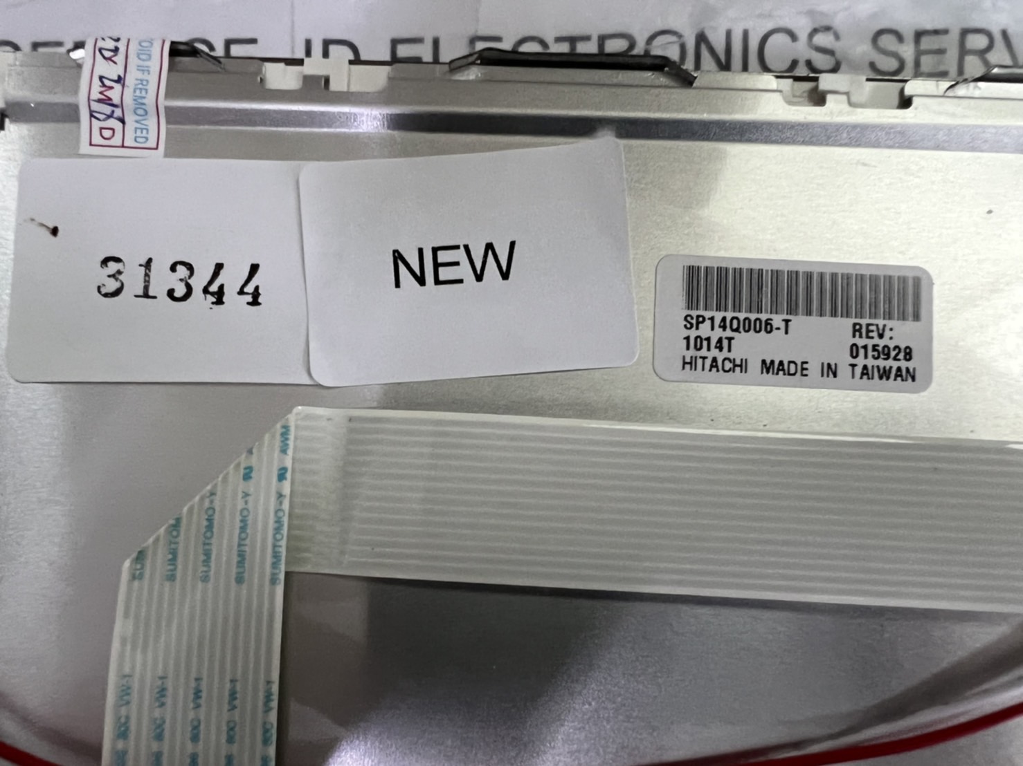 LCD PANEL " HITACHI " MODEL : SP14Q006-T