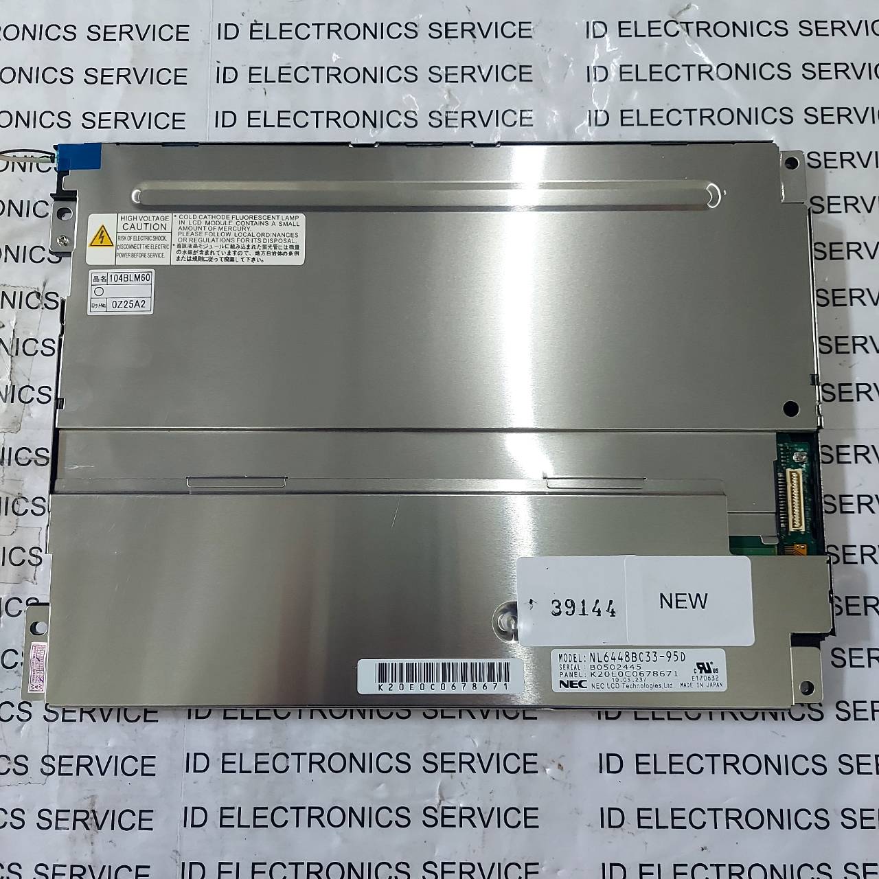 LCD PANEL " NEC " MODEL : NL6448BC33-95D