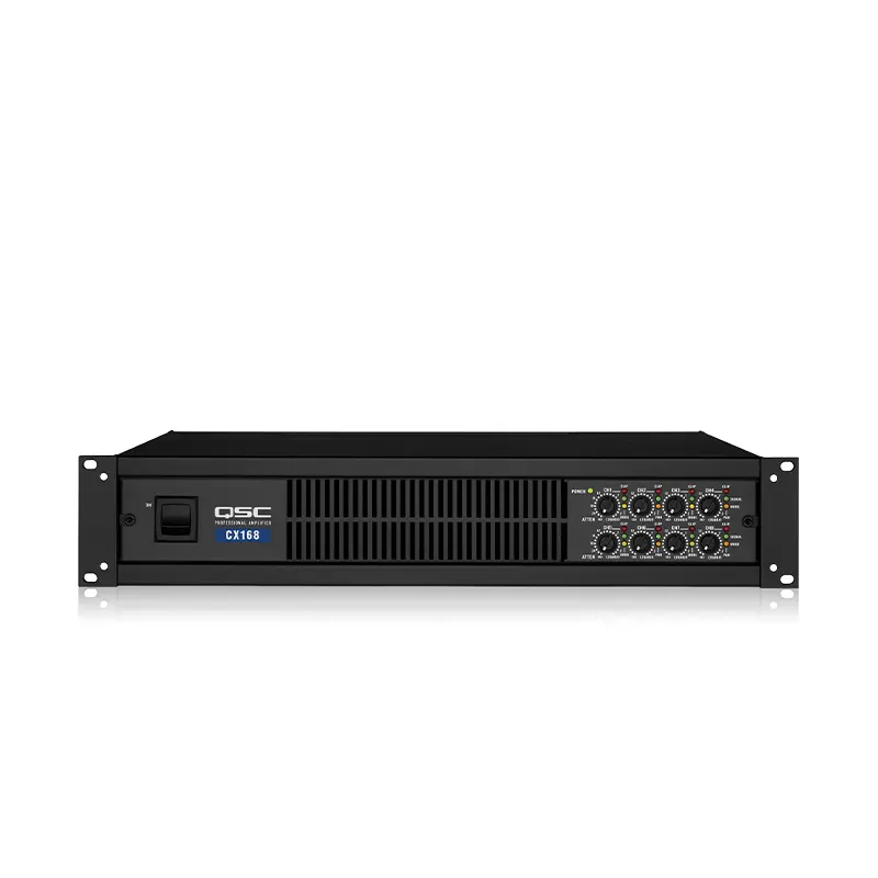 QSC CX168 เครื่องขยายเสียง 8 แชนแนล 90 วัตต์