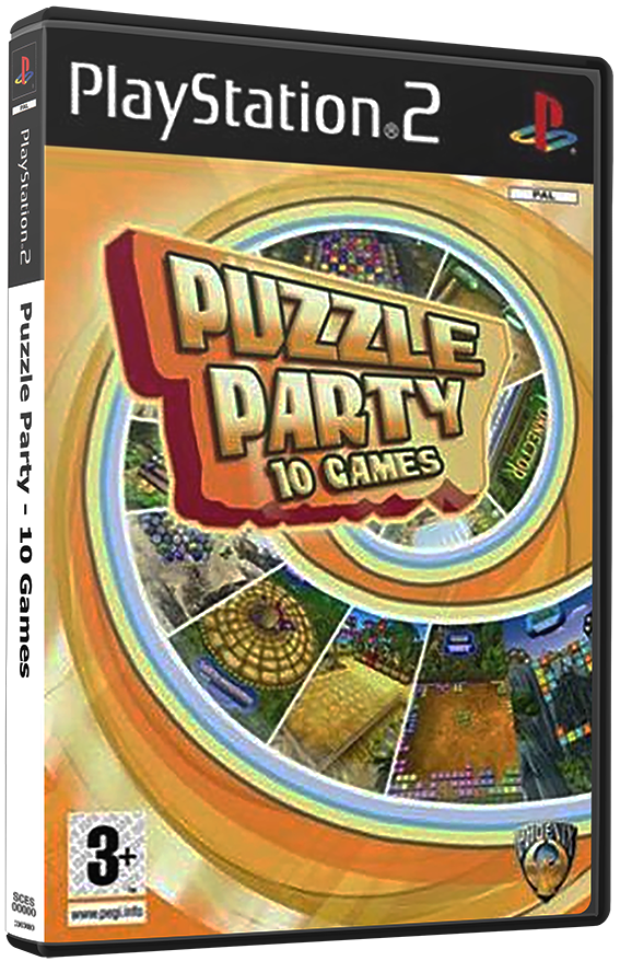 แผ่นเกมส์ PS2 : Puzzle Party - 10 Games