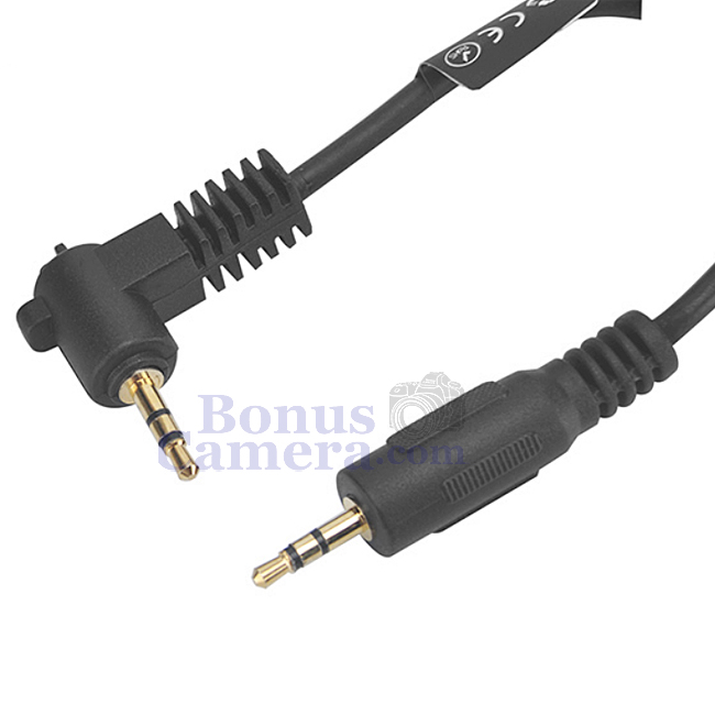 RS-60 E3 Cable สายเคเบิ้ลต่อกับสายลั่นชัตเตอร์,รีโมต,แฟลช ทริกเกอร์(เฉพาะสาย) สำหรับกล้องแคนนอนที่ใช้ RS-60 E3