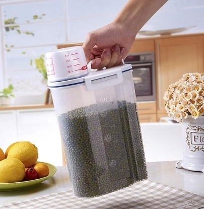 กล่องเก็บข้าวสารและธัญพืข asvel 2L