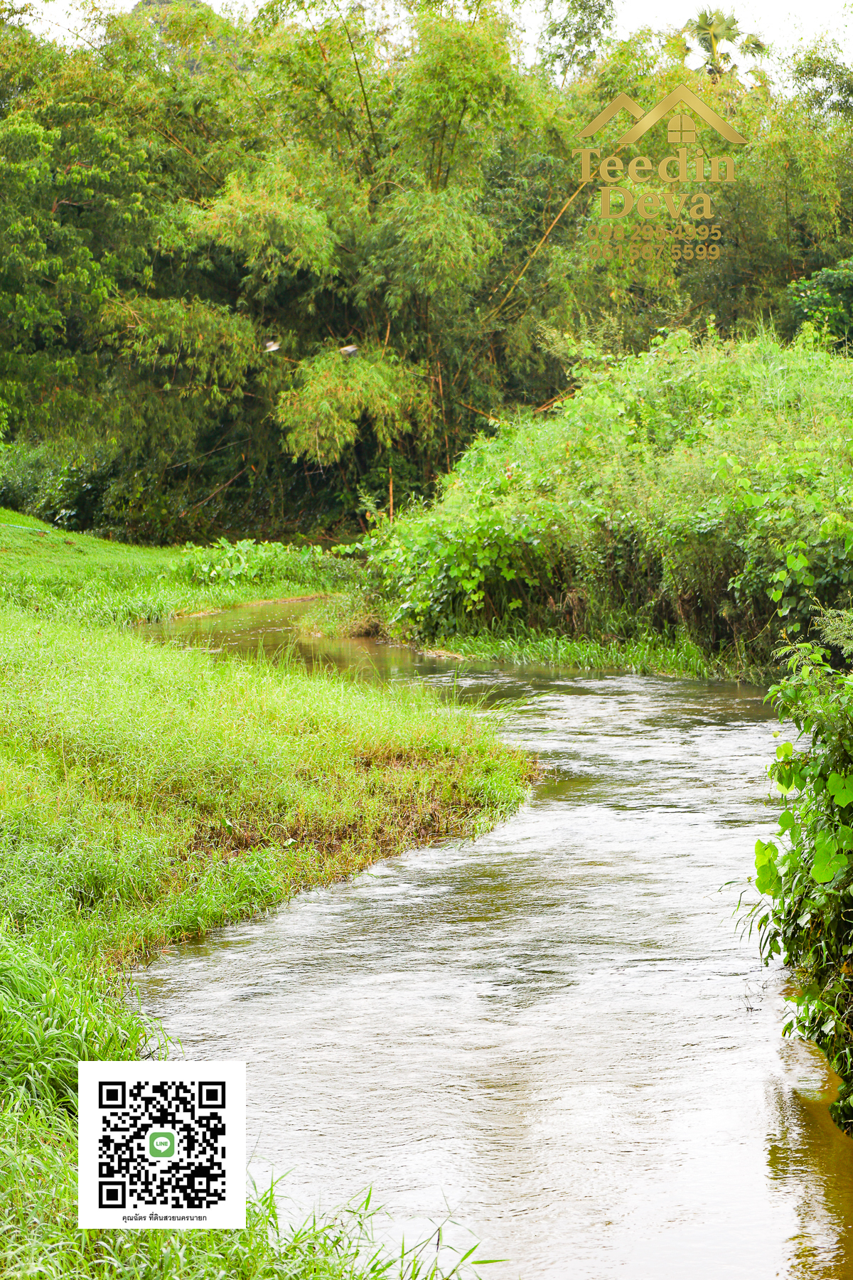🌿 สร้างบ้านในฝัน วิวเขาใหญ่ ติดริมลำธารธรรมชาติ 237 ตร.ว. ต.หินตั้ง อ.เมือง จ.นครนายก 🌄