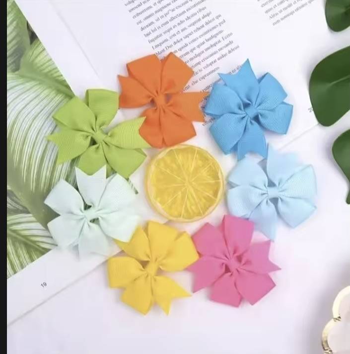 💗มาหยากิ๊ฟช้อป💗กิ๊บหนีบผม กิ๊ปดอกไม้ กิ๊บแฟชั่นเด็กน่ารัก สีสันสดใส แพ็ค 3 ชิ้น