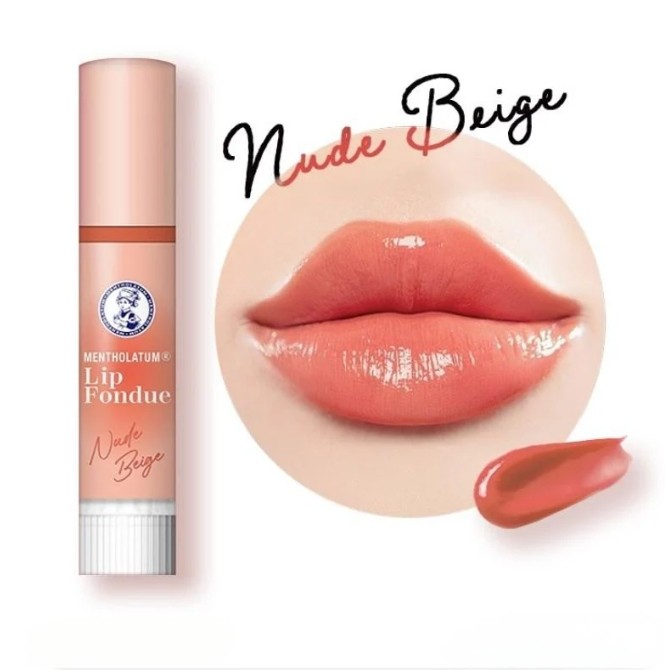 ลิปกลอส ลิปบาล์ม Mentholatum Lip Fondue 4.2g ลิปฟองดูยอดฮิตจากญี่ปุ่น