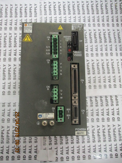 SERVO DRIVE " SANYO DENKI " MODEL : PY2A050A4MD1P00